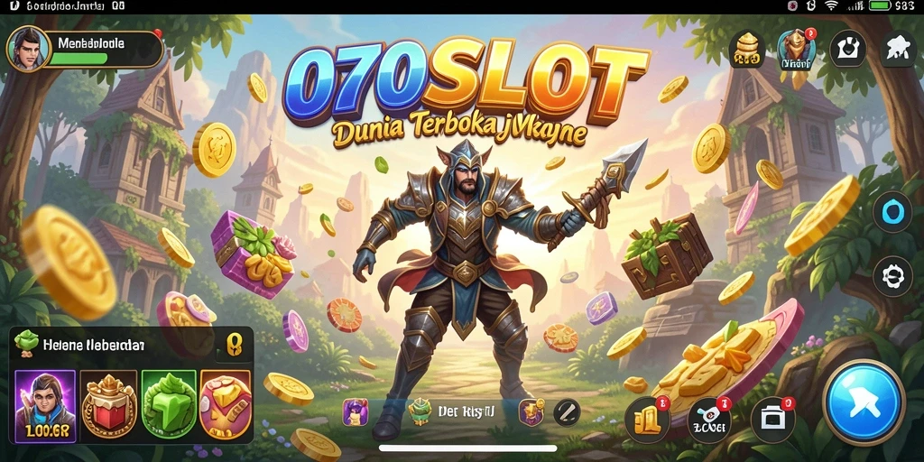 Tampilan menakjubkan dari gameplay Open World 070SLOT.