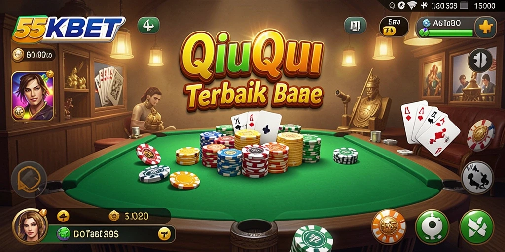 Tampilan menarik saat bermain QiuQiu di 55KBET.