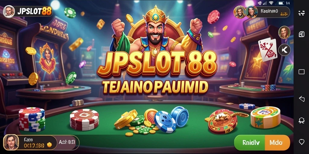 Tampilan gameplay menarik dari JPSLOT88 dengan berbagai slot seru.