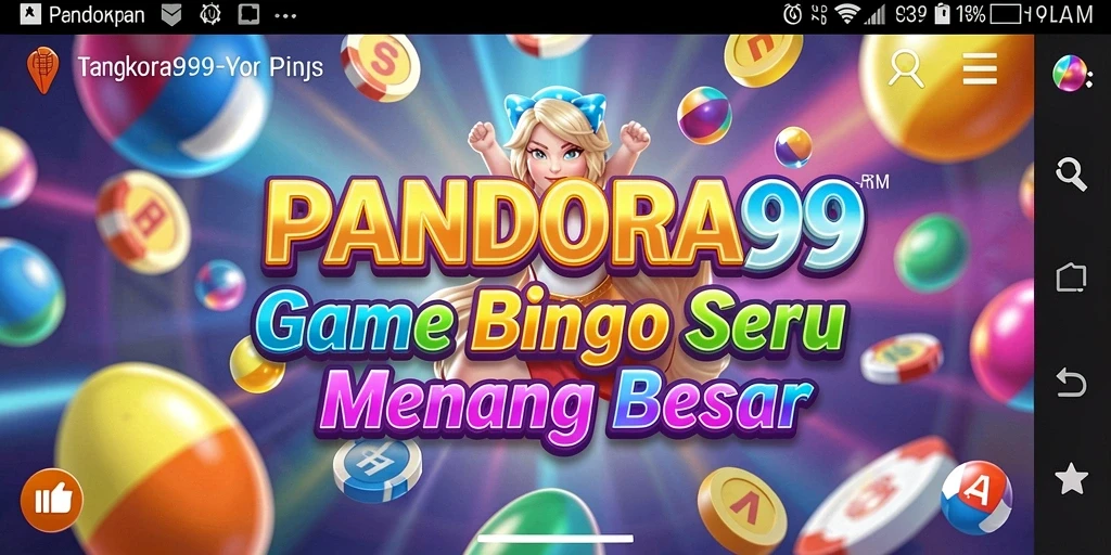 Tampilan gameplay PANDORA99 yang seru dan interaktif.