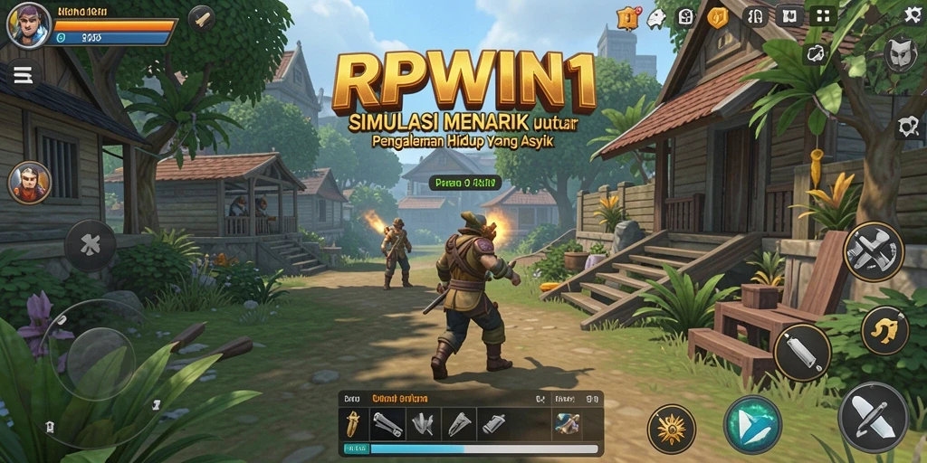 Tampilan gameplay RPWIN1 yang menarik dan interaktif.