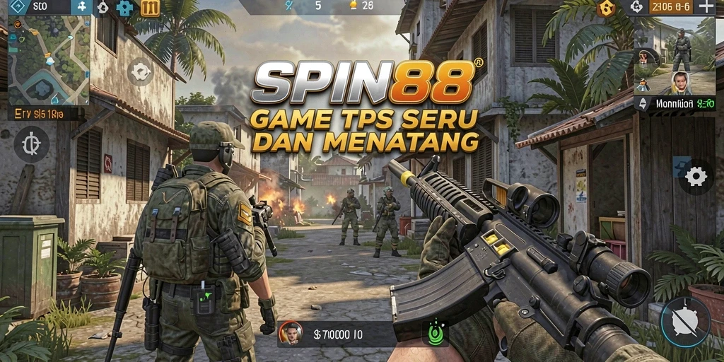 Gameplay seru dari SPIN88 yang menampilkan aksi TPS.