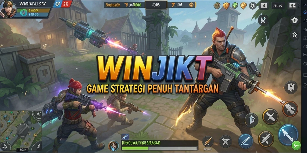 Gameplay WINJKT yang penuh strategi dan intrik taktis.