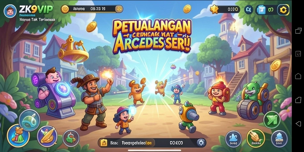 Menampilkan gameplay seru dan tantangan menarik dari ZK9VIP.